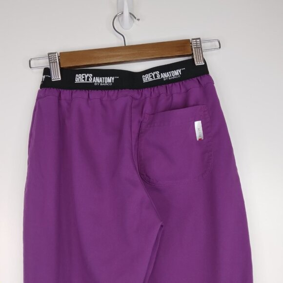Grey’s Anatomy Active Elastic Waist Scrub Pants Size XXS - Picture 7 of 10